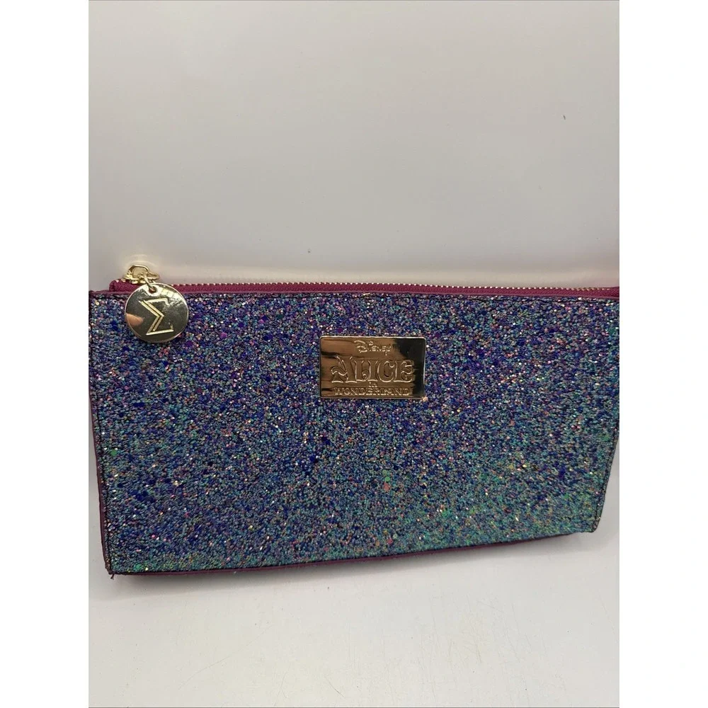 Disney + Sigma Alice in Wonderland Bag Only Makeup‎ Clutch Sparkle